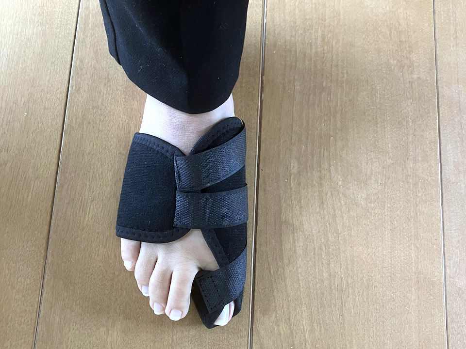 O脚・外反母趾矯正コース／外反母趾サポーター取扱中